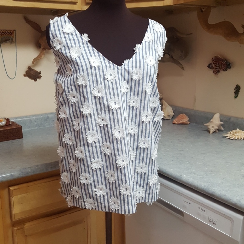NWT a•n•d Pop Up Daisy Tank Top Size 3X